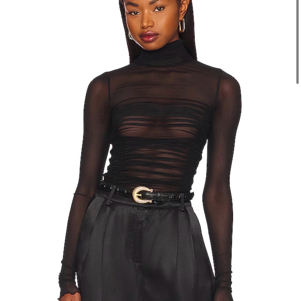 Under It All Bodysuit in Black XL